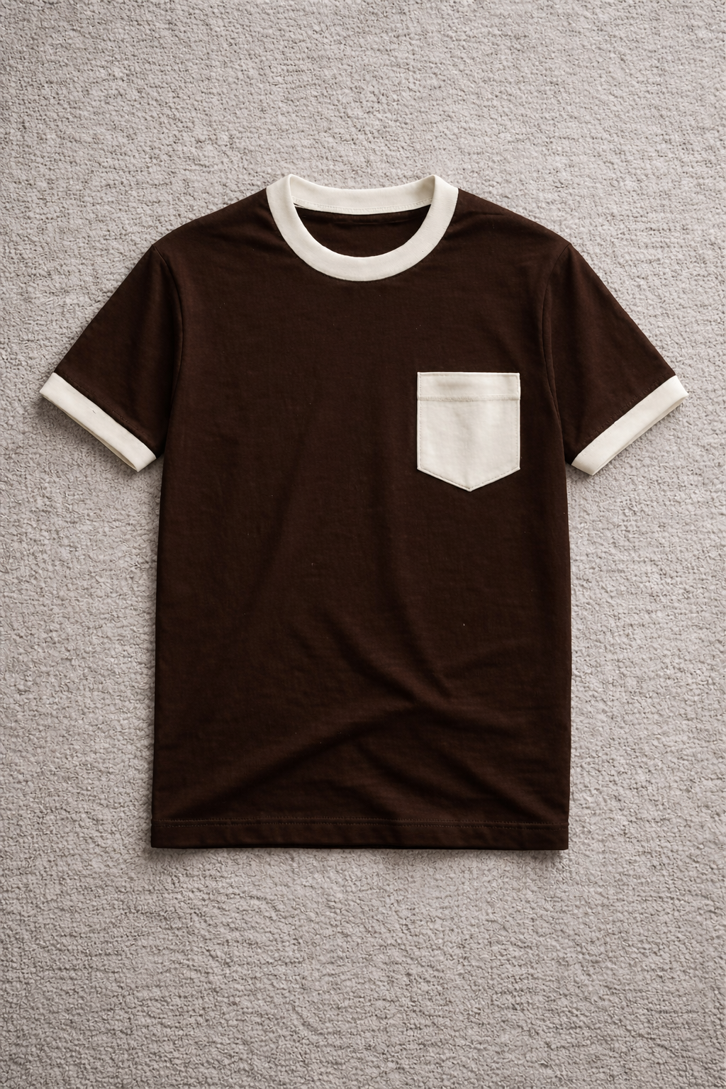 Pocket Cover Neck T-shirts 🔥