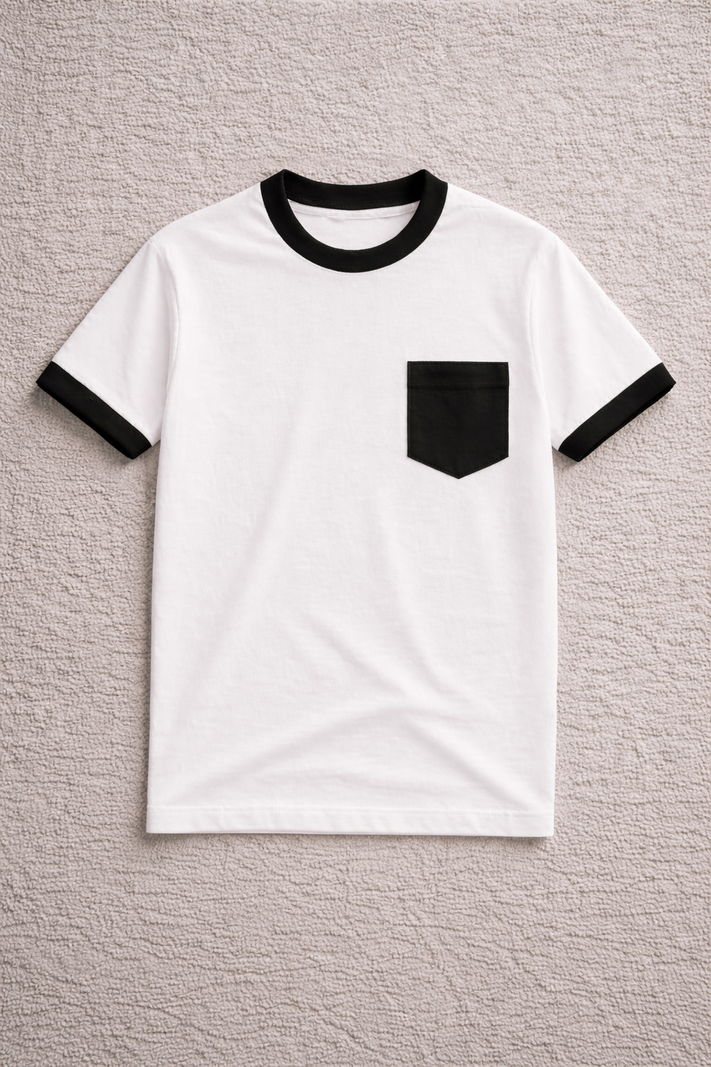 Pocket Cover Neck T-shirts 🔥