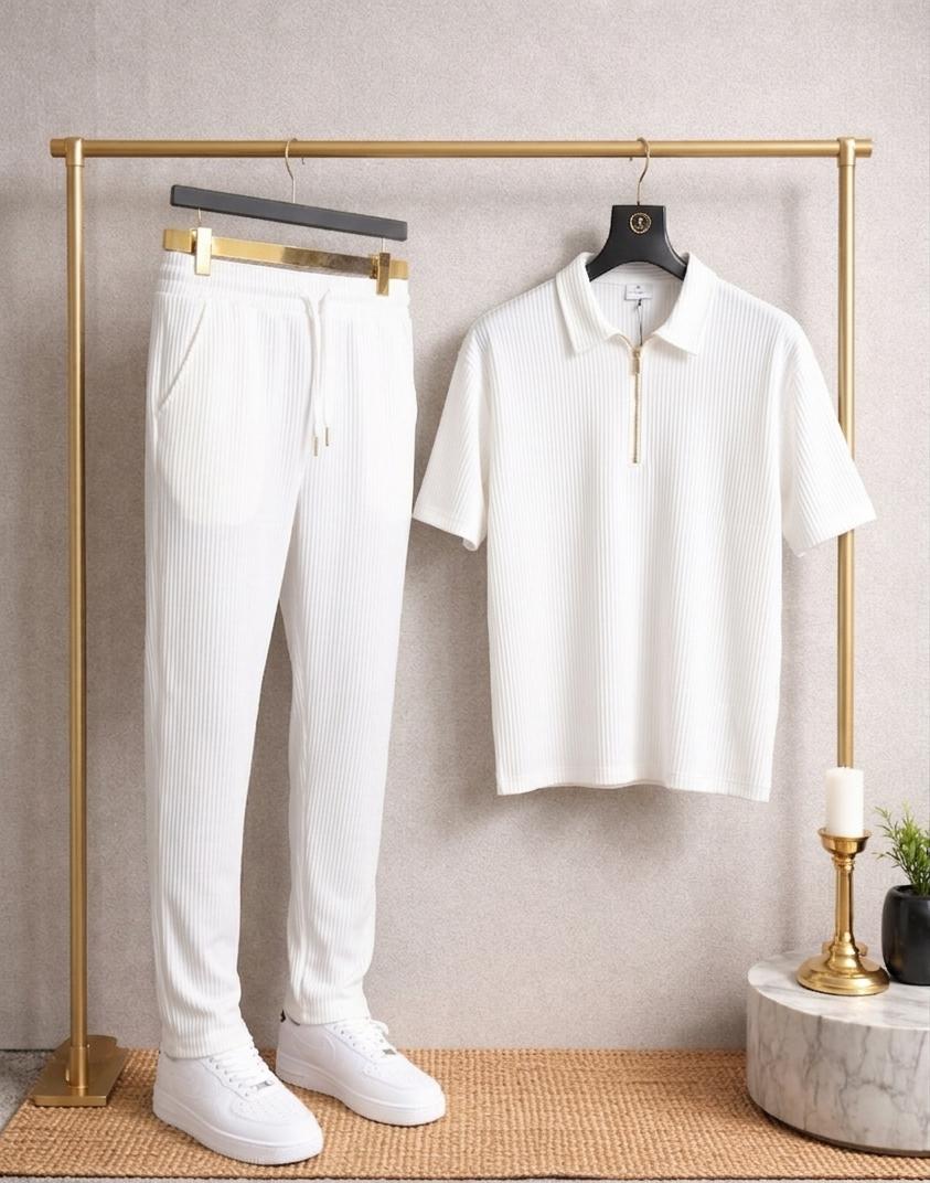 Zipper Polo Co-Ord Set
Sale 🔥
