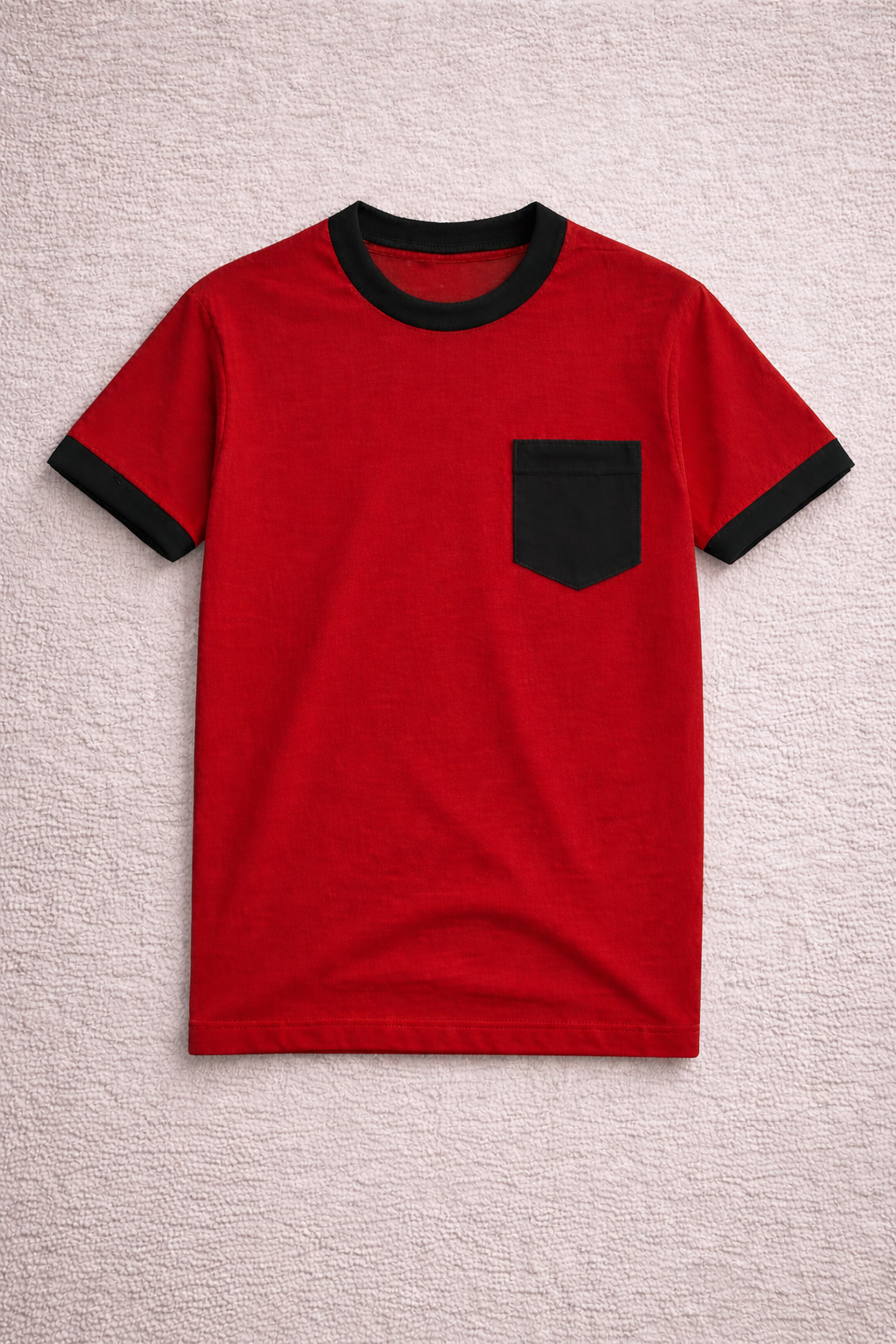 Pocket Cover Neck T-shirts 🔥