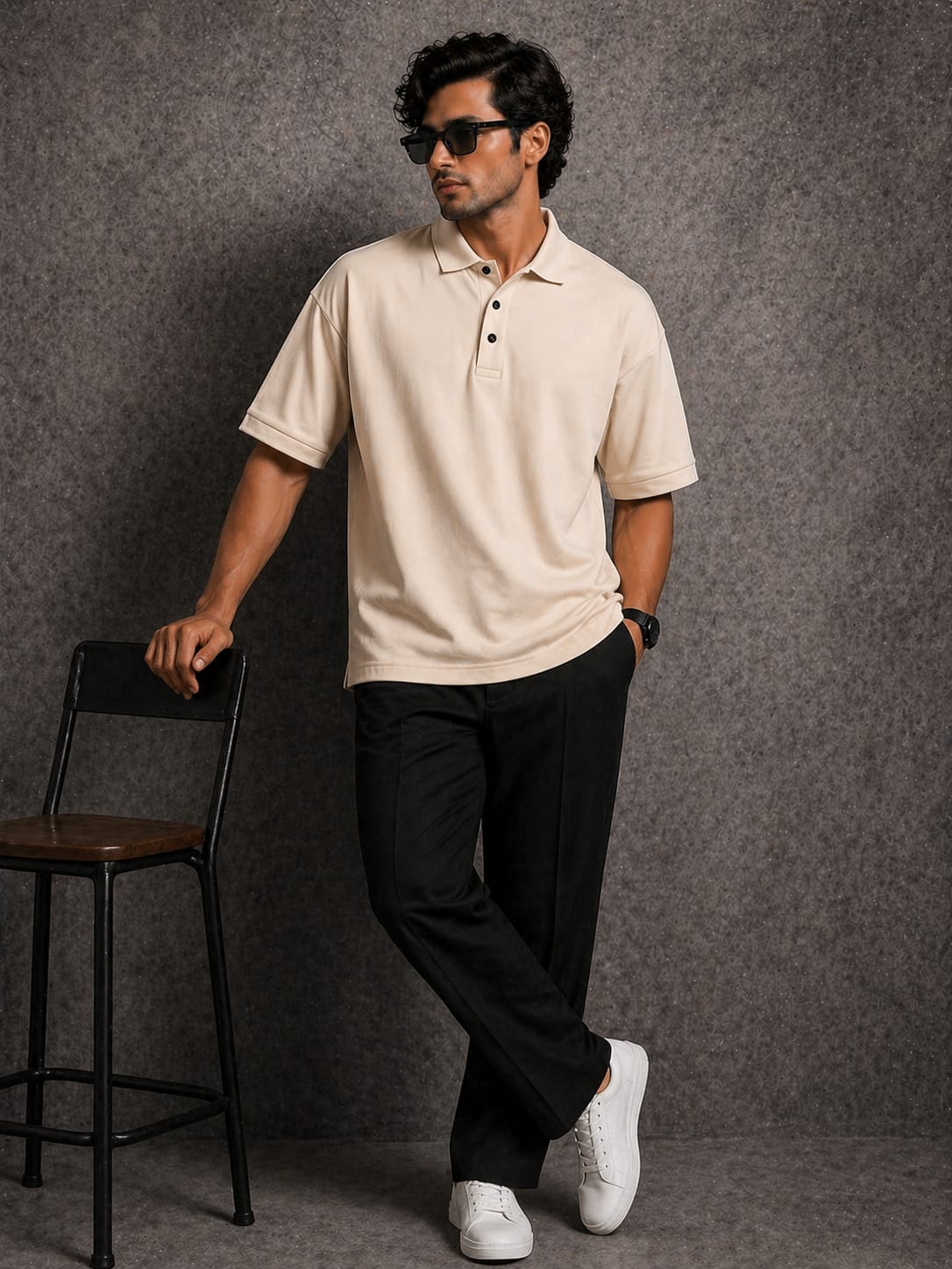 Boxy Polo T-shirt