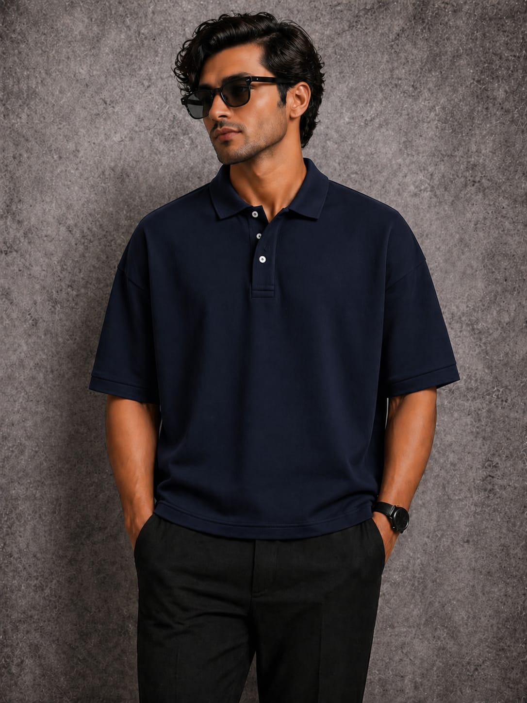 Boxy Polo T-shirt