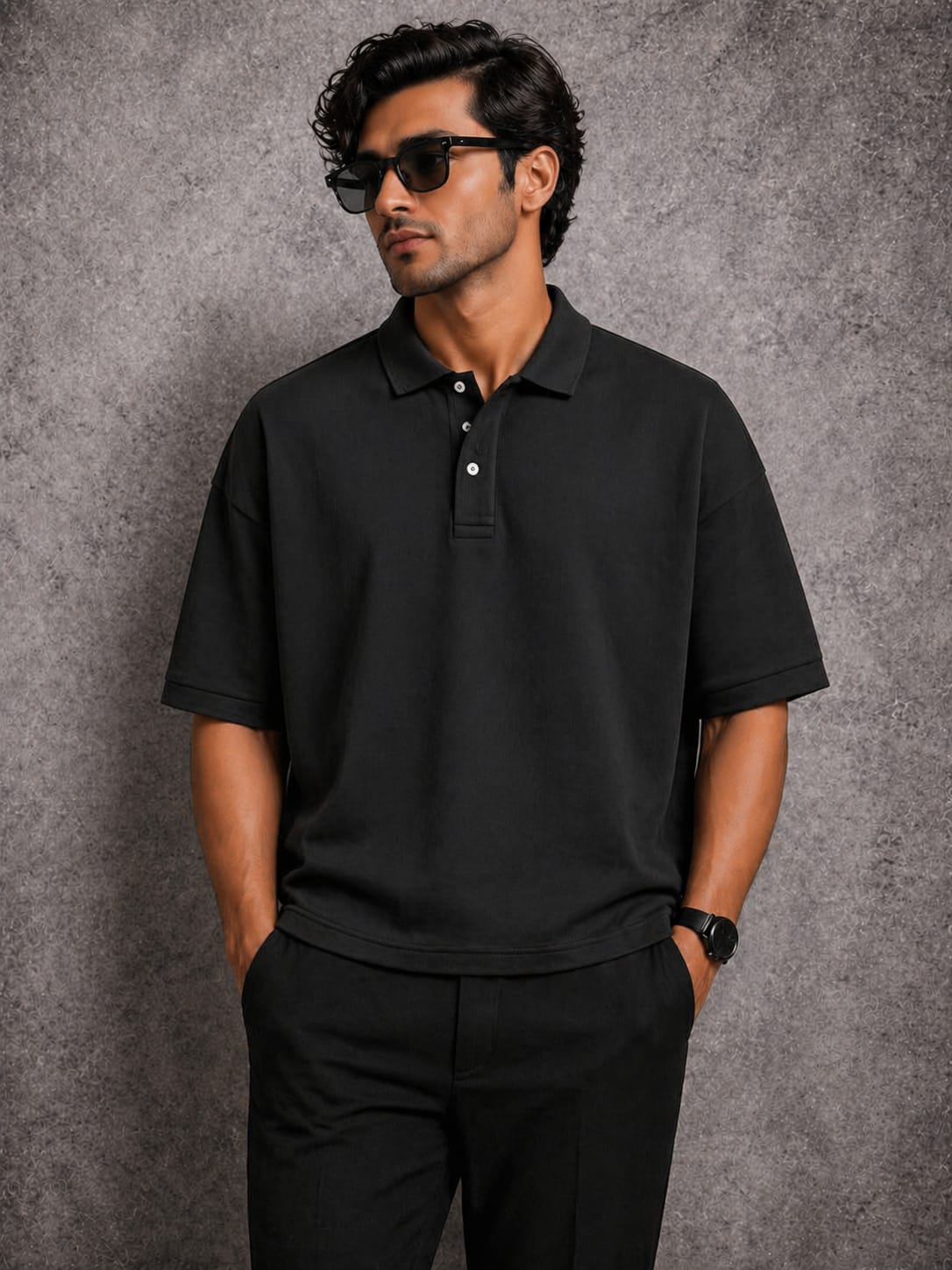 Boxy Polo T-shirt